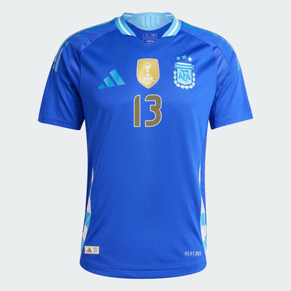 2024 Argentina BRAUN 13 Away Authentic Jersey