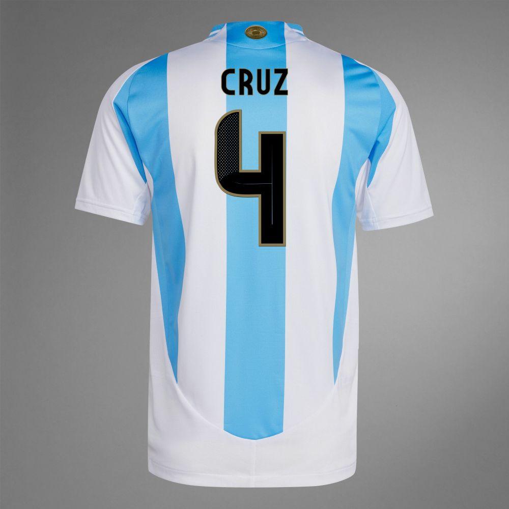 2024 Argentina CRUZ 4 Home Authentic Jersey