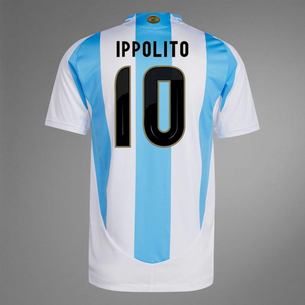 2024 Argentina IPPOLITO 10 Home Authentic Jersey