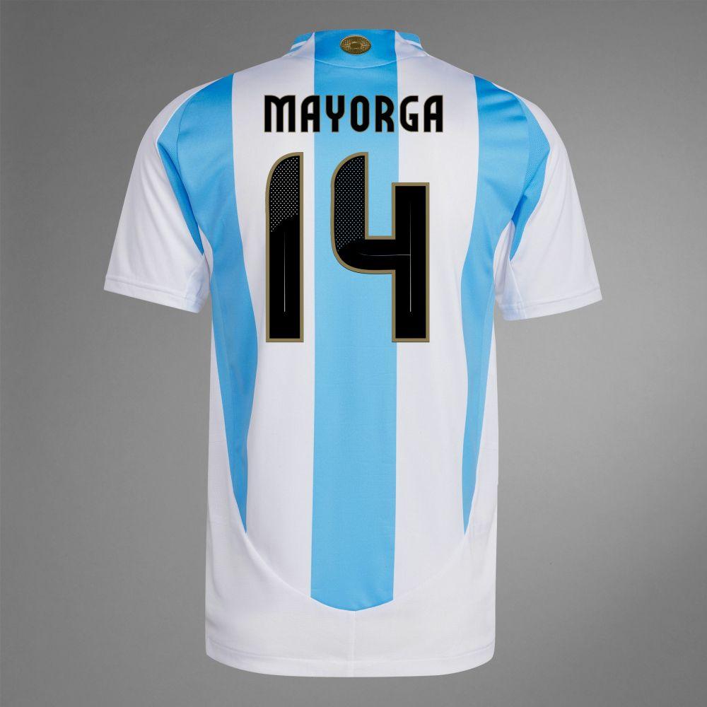 2024 Argentina MAYORGA 14 Home Authentic Jersey