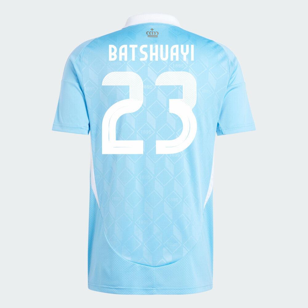 2024 Belgium BATSHUAYI 23 Away Replica Jersey