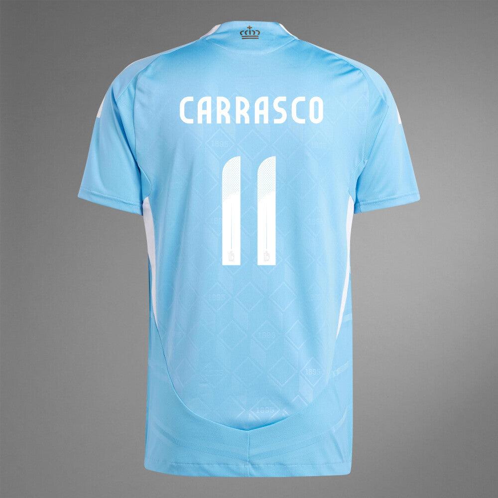 2024 Belgium CARRASCO 11 Away Authentic Jersey