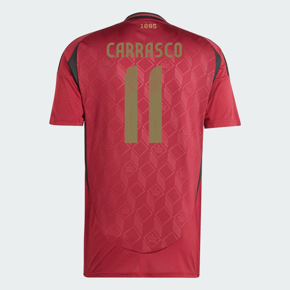 2024 Belgium CARRASCO 11 Home Replica Jersey