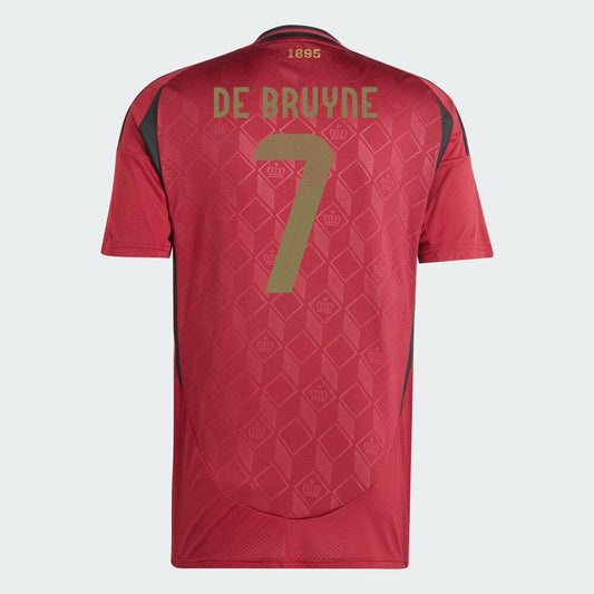 2024 Belgium DE BRUYNE 7 Home Replica Jersey