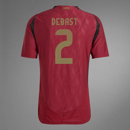 2024 Belgium DEBAST 2 Home Authentic Jersey