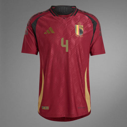 2024 Belgium FAES 4 Home Authentic Jersey