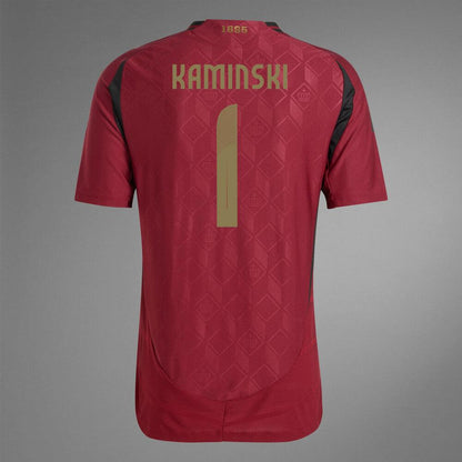 Youth 2024 Belgium KAMINSKI 1 Home Replica Jersey