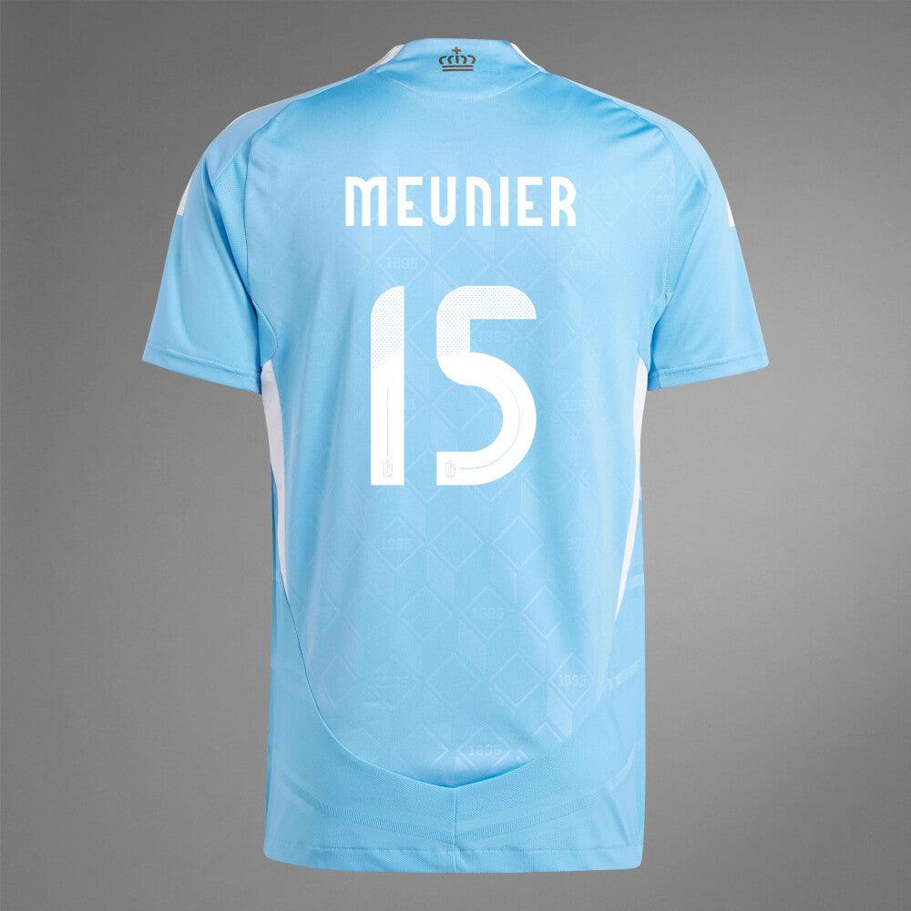 2024 Belgium MEUNIER 15 Away Authentic Jersey