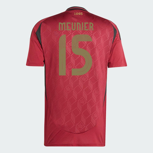 2024 Belgium MEUNIER 15 Home Replica Jersey