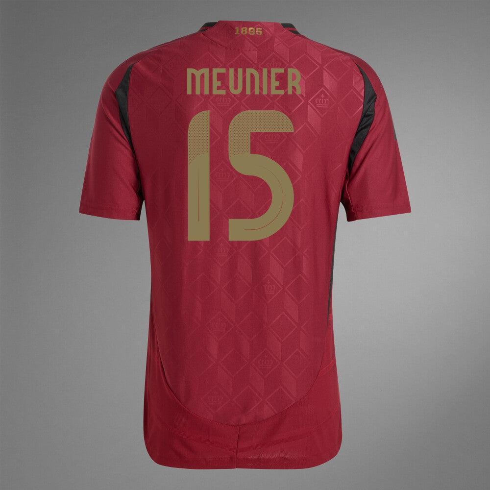 2024 Belgium MEUNIER 15 Home Authentic Jersey