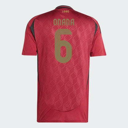 2024 Belgium ONANA 6 Home Replica Jersey