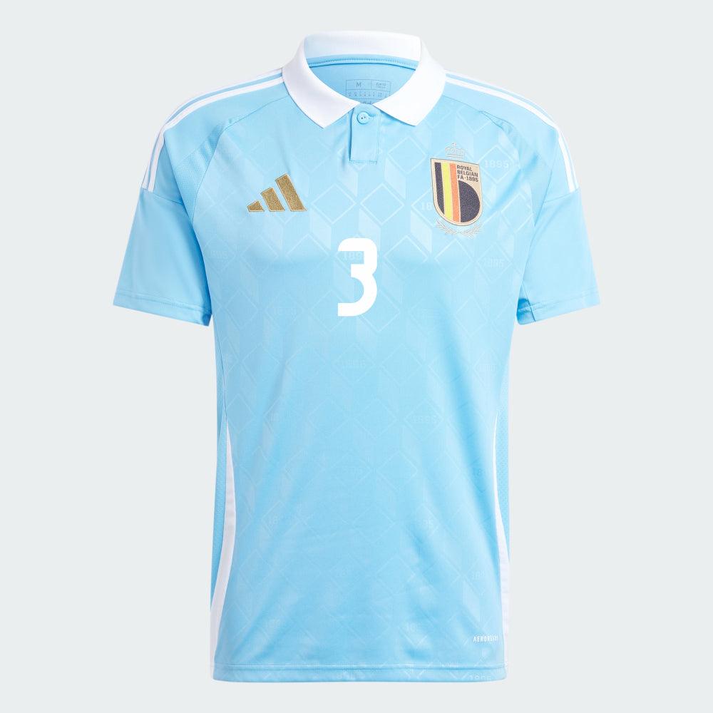 2024 Belgium THEATE 3 Away Replica Jersey