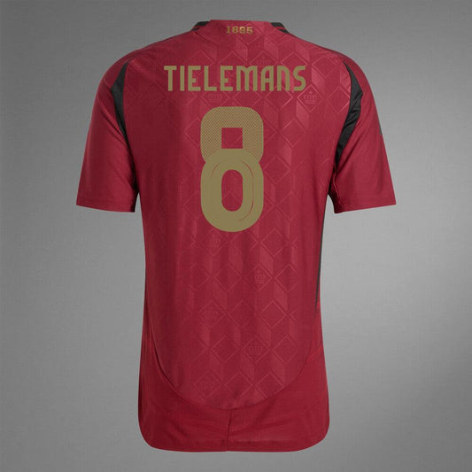 2024 Belgium TIELEMANS 8 Home Authentic Jersey