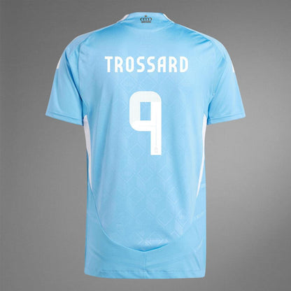 2024 Belgium TROSSARD 9 Away Authentic Jersey