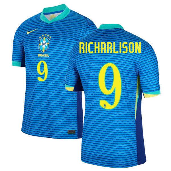 Youth 2024 Brazil Away Replica Jersey RICHARLISON 9