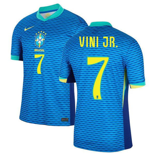 Youth 2024 Brazil Away Replica Jersey VINI JR. 7