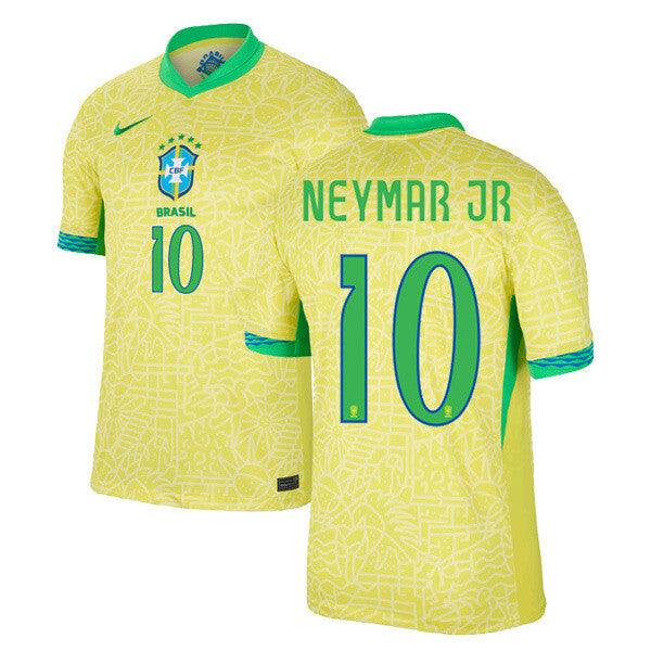 Youth 2024 Brazil Home Replica Jersey Neymar jr 10