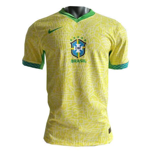 2024 Brazil Home Authentic Jersey - Personalized