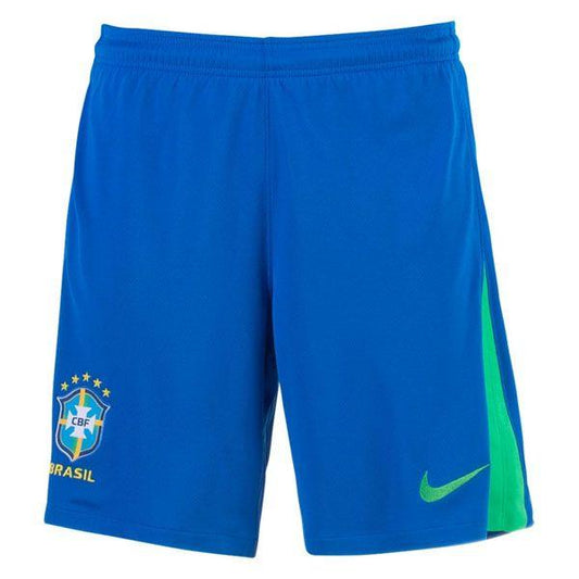 Youth 2024 Brazil Home Short Blue