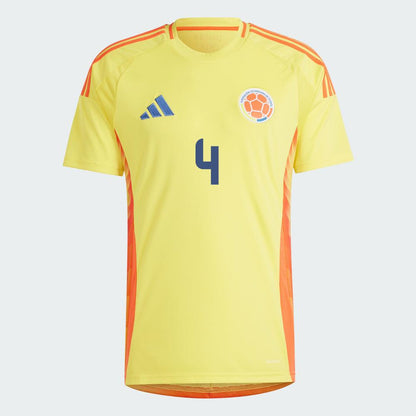 Youth 2024 Colombia ARIAS 4 Home Replica Jersey