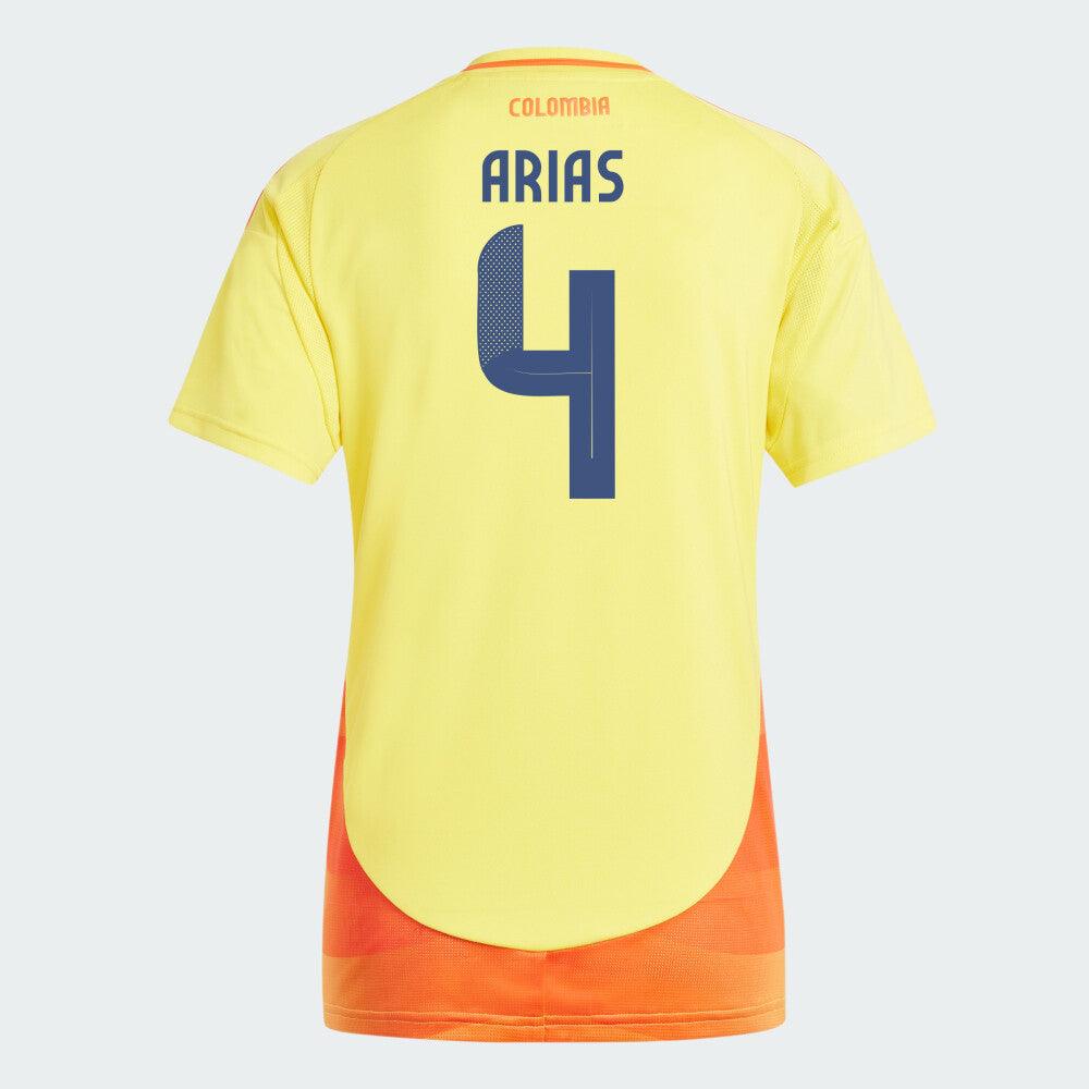 Women's 2024 Colombia ARIAS 4 Home Replica Jersey