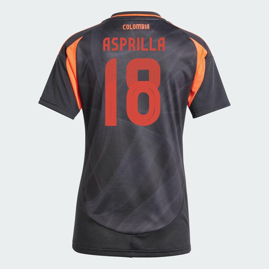 Women's 2024 Colombia ASPRILLA 18 Away Replica Jersey