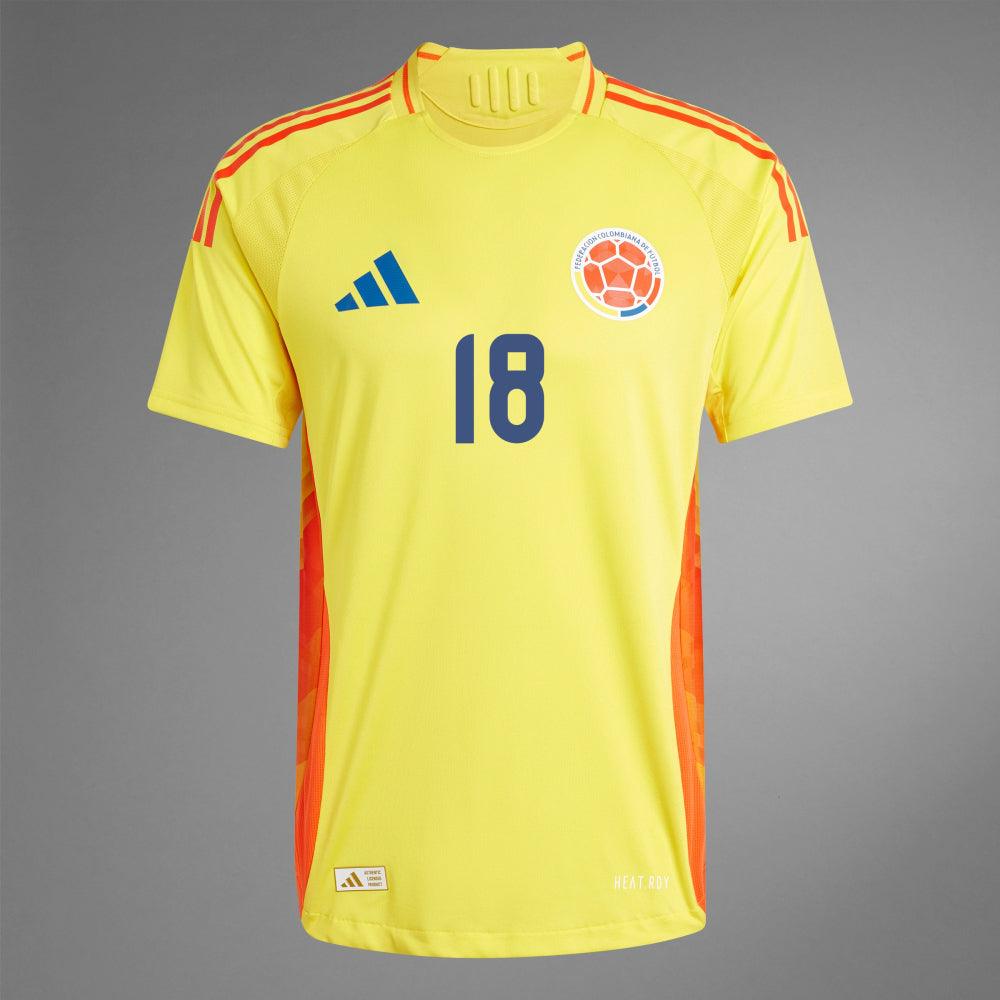 Youth 2024 Colombia ASPRILLA 18 Home Replica Jersey