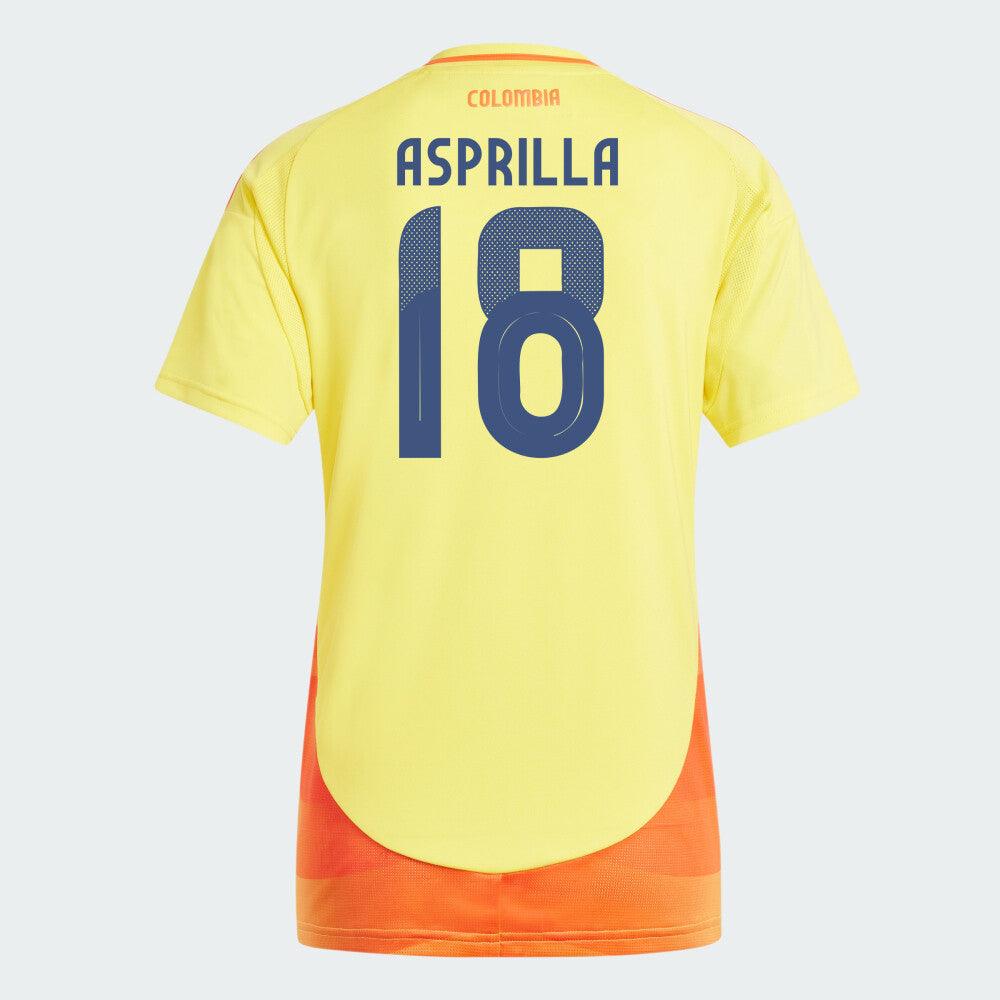 Women's 2024 Colombia ASPRILLA 18 Home Replica Jersey