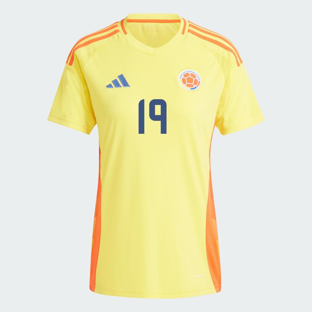 Women's 2024 Colombia BORRE 19 Home Replica Jersey