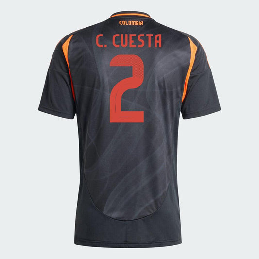 Youth 2024 Colombia C. CUESTA 2 Away Replica Jersey