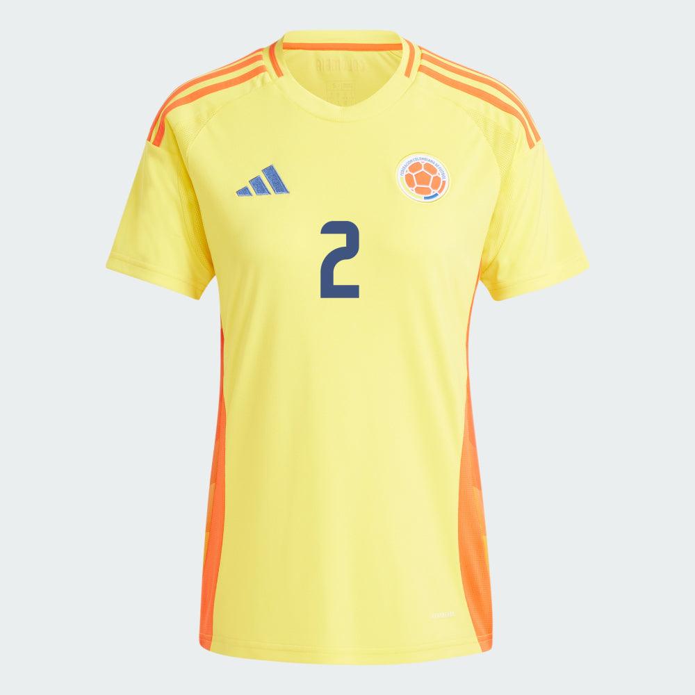 Women's 2024 Colombia C. CUESTA 2 Home Replica Jersey