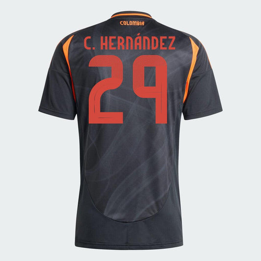 2024 Colombia C. HERNANDEZ 29 Away Replica Jersey