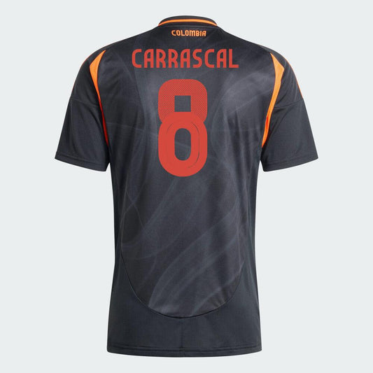 2024 Colombia CARRASCAL 8 Away Replica Jersey