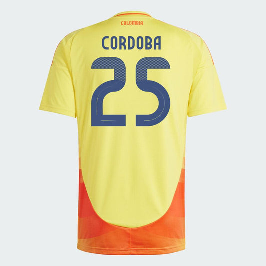 2024 Colombia CORDOBA 25 Home Replica Jersey