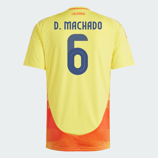 2024 Colombia D. MACHADO 6 Home Replica Jersey