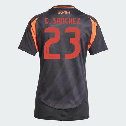 Women's 2024 Colombia D. SANCHEZ 23 Away Replica Jersey