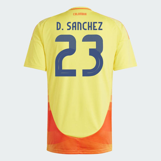 Youth 2024 Colombia D. SANCHEZ 23 Home Replica Jersey