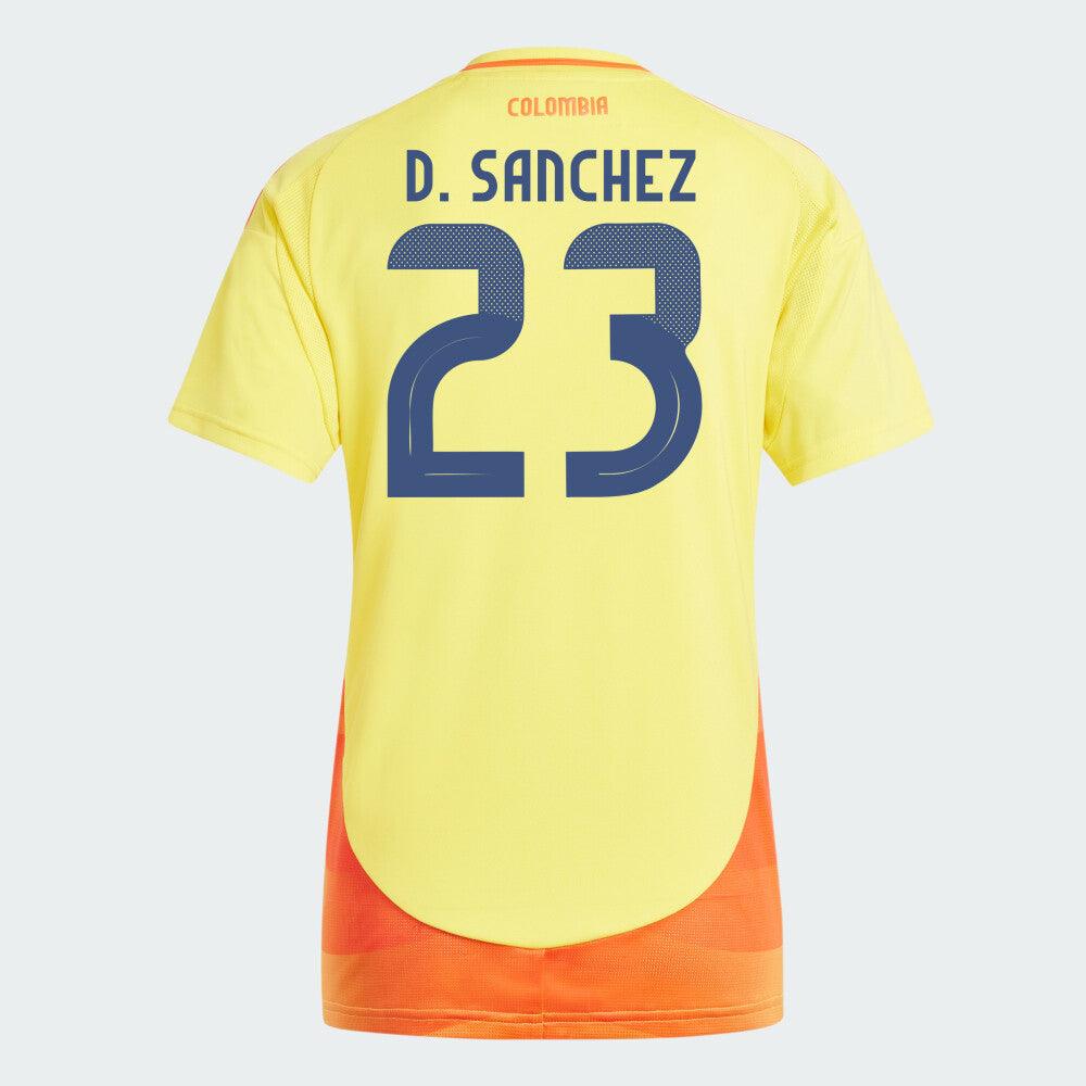 Women's 2024 Colombia D. SANCHEZ 23 Home Replica Jersey