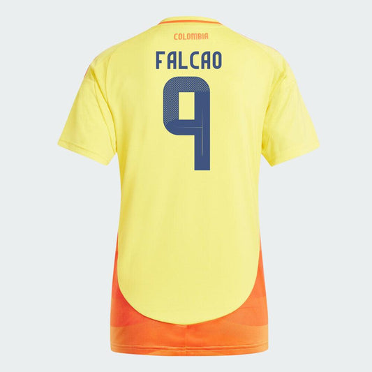 Women's 2024 Colombia FALCAO 9 Home Replica Jersey