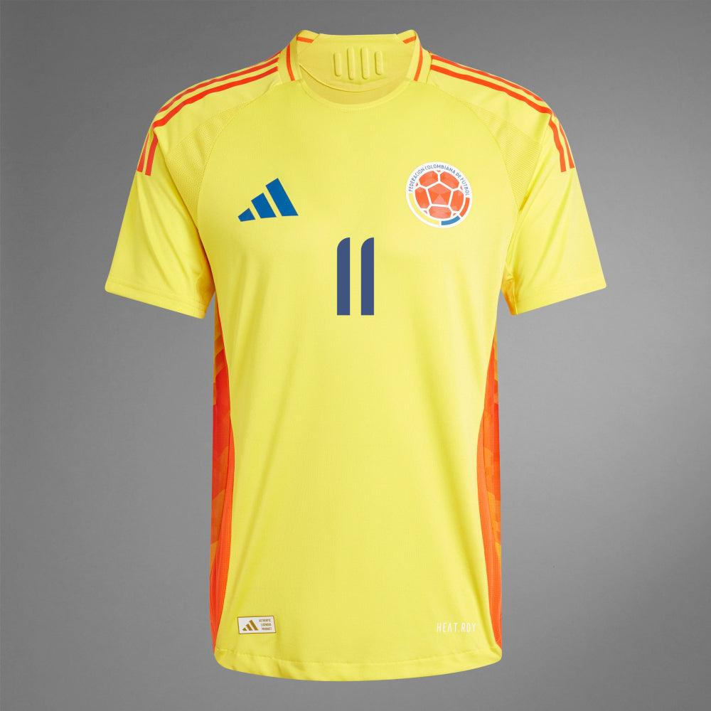 2024 Colombia J. ARIAS 11 Home Replica Jersey