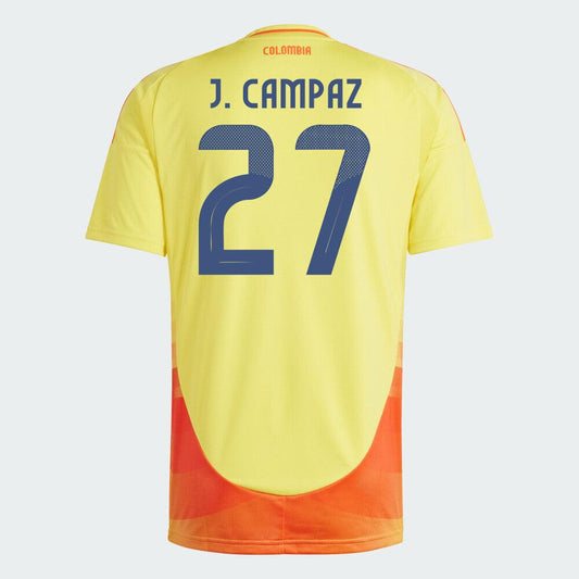 2024 Colombia J. CAMPAZ 27 Home Replica Jersey