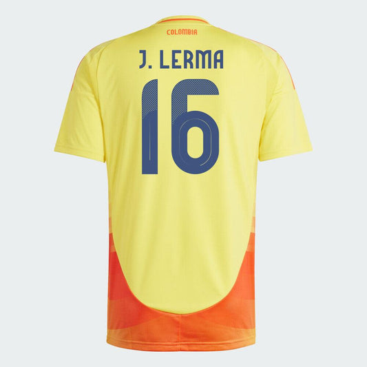 Youth 2024 Colombia J. LERMA 16 Home Replica Jersey