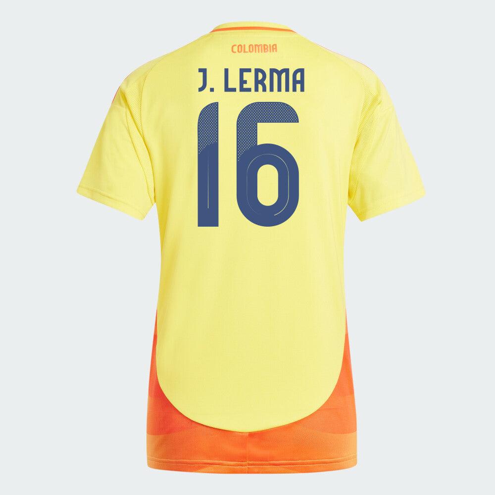 Women's 2024 Colombia J. LERMA 16 Home Replica Jersey