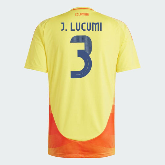 Youth 2024 Colombia J. LUCUMI 3 Home Replica Jersey