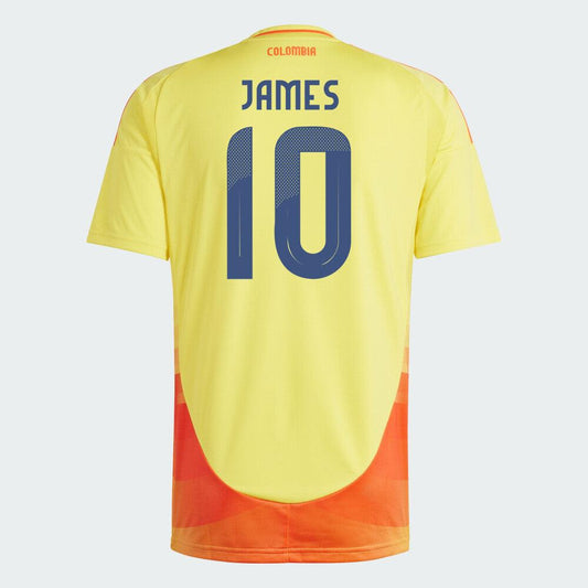 Youth 2024 Colombia JAMES 10 Home Replica Jersey