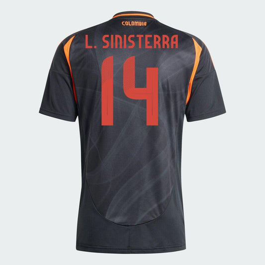 Youth 2024 Colombia L. SINISTERRA 14 Away Replica Jersey