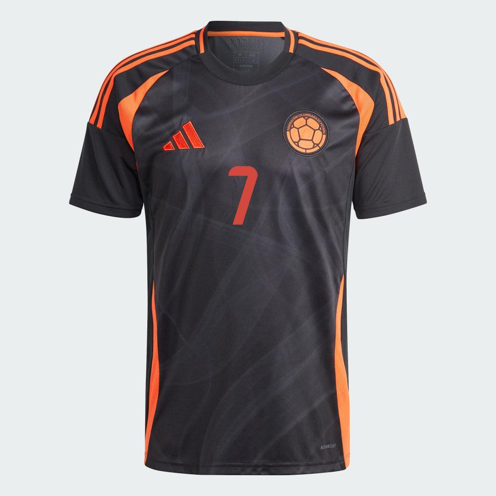 2024 Colombia LUIS DIAZ 7 Away Replica Jersey