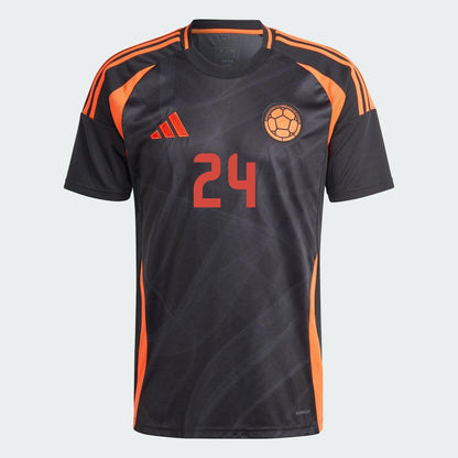 2024 Colombia M. CASSIERRA 24 Away Replica Jersey