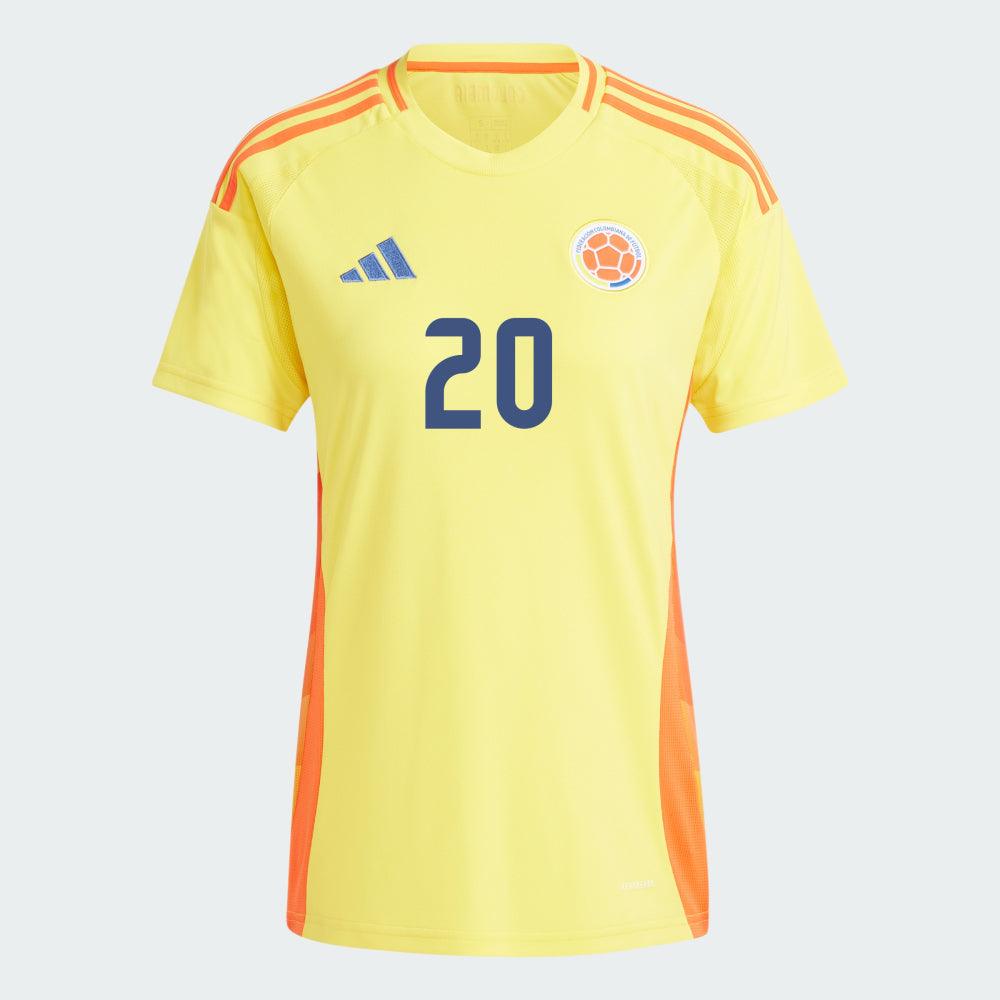 Women's 2024 Colombia RICHARD RIOS 20 Home Replica Jersey