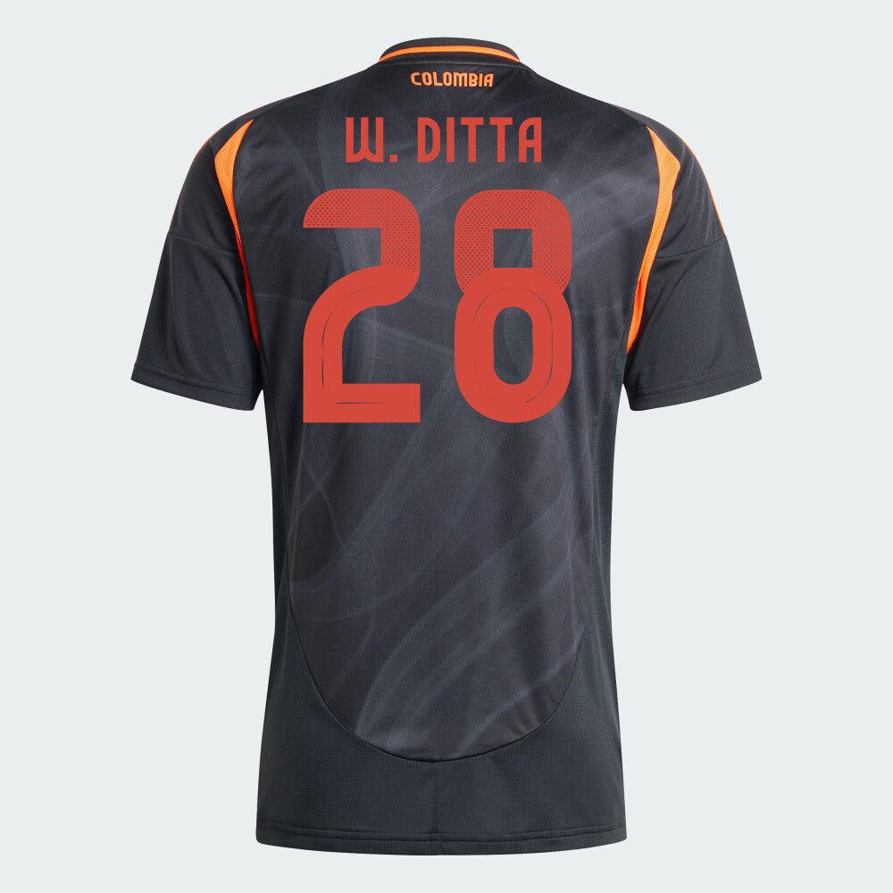 2024 Colombia W. DITTA 28 Away Replica Jersey